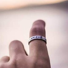 Load image into Gallery viewer, 925 Sterling Silver &#39;I Am Enough&#39; Ring

