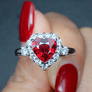 Diamona™ - Heart Shaped Ruby