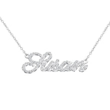 Load image into Gallery viewer, Mother&#39;s Day Gift Personalized Shiny Diamond Name Necklace
