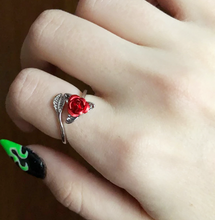 Load image into Gallery viewer, &quot;Love You Forever&quot; Creativity Adjustable Rose Ring
