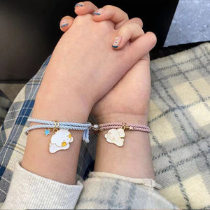 Cute Cartoon Attract Couples Bracelets | Great Love Gift