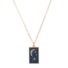 Load image into Gallery viewer, 2021 NewMoon &amp; Star Necklace
