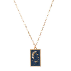 2021 NewMoon & Star Necklace
