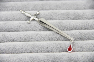 Blood Sworn Dagger Stud Earrings