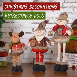 Retractable Christmas Decoration Doll