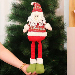 Retractable Christmas Decoration Doll