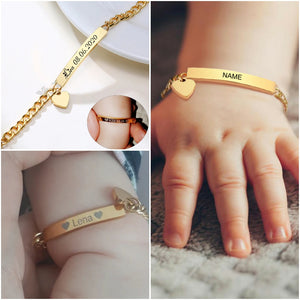 BABY  CUSTOM NAME BRACELET