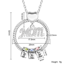 Load image into Gallery viewer, Unmissable  Mom Custom Name Necklace
