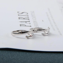 Load image into Gallery viewer, High-Quality S925 Love Hug Ring Silver Color Open Ring for Women Jewelry Gifts for Lovers
