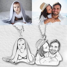 Load image into Gallery viewer, Custom  Photo Necklace
