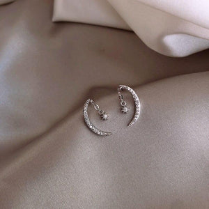 Delicate Crescent Moon Earrings