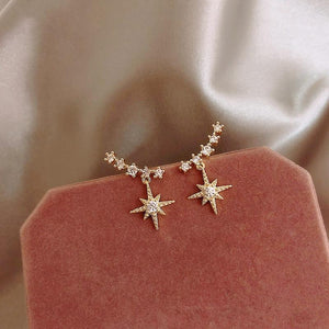 Crystal Star Earrings