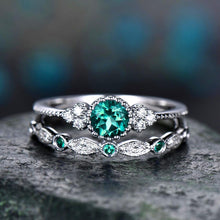 Load image into Gallery viewer, Luxury Gemstone Ring Set
