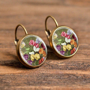 Vintage Flower Earrings