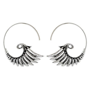 Angel Wing Statement Earrings