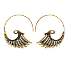Load image into Gallery viewer, Angel Wing Statement Earrings
