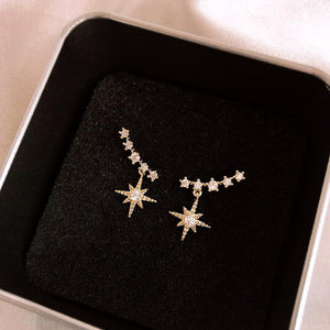 Crystal Star Earrings