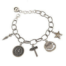 Load image into Gallery viewer, Smile Sterling Silver Charm Bracelet
