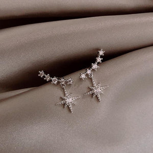 Crystal Star Earrings