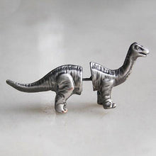 Load image into Gallery viewer, Brontosaurus Dinosaur Earrings
