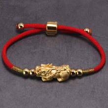 Load image into Gallery viewer, Lucky Pixiu Tibetan Bracelet

