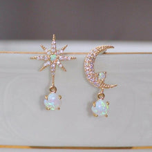 Load image into Gallery viewer, Midnight Opal Earrings
