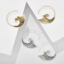 Load image into Gallery viewer, Angel Wing Statement Earrings
