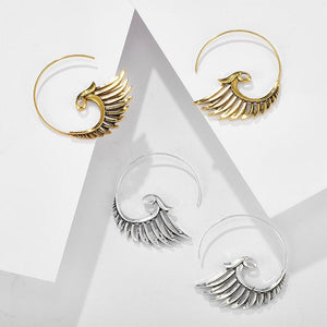 Angel Wing Statement Earrings