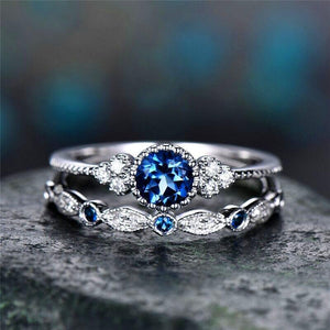 Luxury Gemstone Ring Set