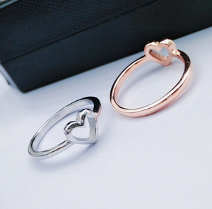 Simple Heart Design Ring