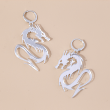 Load image into Gallery viewer, Statement Dragon Earrings
