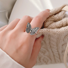 Load image into Gallery viewer, Sterling Silver Butterfly Ring
