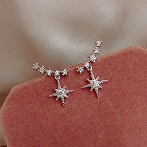 Crystal Star Earrings