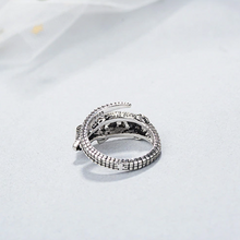 Load image into Gallery viewer, Crocodile Sterling Silver Ring
