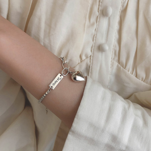 'Lucky Girl' Charm Bracelet