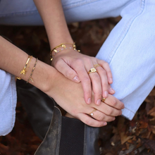 Load image into Gallery viewer, Evil Eye Heart Ring
