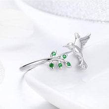 Load image into Gallery viewer, Hummingbird 925 Sterling Silver Ring
