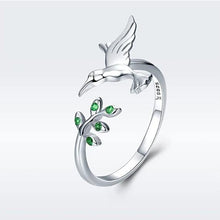 Load image into Gallery viewer, Hummingbird 925 Sterling Silver Ring
