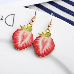 Juicy Fruit Charm Earrings
