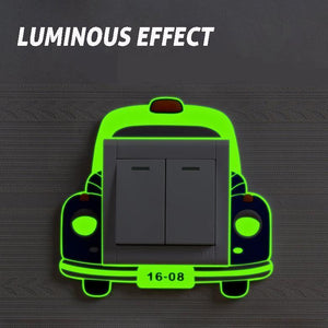 Position Indication Luminous Switch Decoration Sticker
