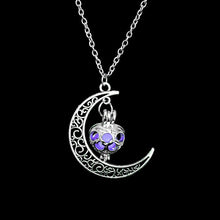 Load image into Gallery viewer, 2021 Glowing Jewelry Bead Moon Necklace
