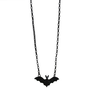 Gothic Black Bat Ring Fashion Flying Bat Metal Adjustable