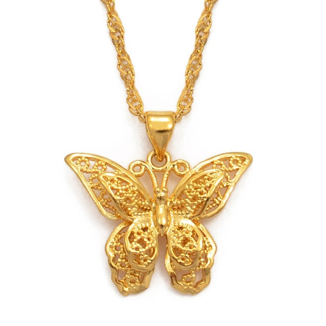 Big  Butterfly Necklaces