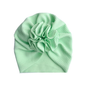 Lovely Flower Baby Hat Soft Baby Girl Hat Turban