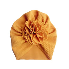 Load image into Gallery viewer, Lovely Flower Baby Hat Soft Baby Girl Hat Turban
