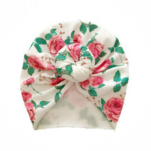 Load image into Gallery viewer, Lovely Flower Baby Hat Soft Baby Girl Hat Turban
