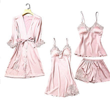Load image into Gallery viewer, WARMSELLING Silk™ 2021 Lace Mulberry Silk 5 Piece Pajama Set
