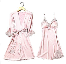 Load image into Gallery viewer, WARMSELLING Silk™ 2021 Lace Mulberry Silk 5 Piece Pajama Set
