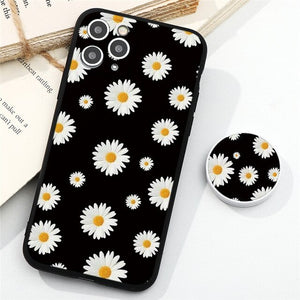 Floral Daisy Stand Case For iPhone