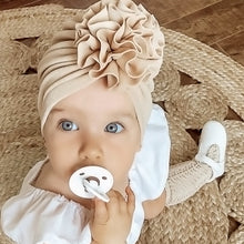 Load image into Gallery viewer, Lovely Flower Baby Hat Soft Baby Girl Hat Turban
